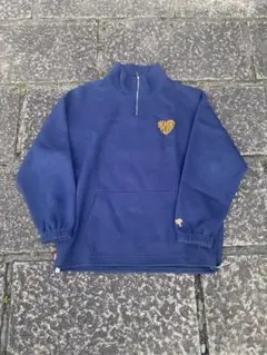 #MEMORY ネイビー ハーフジップ トレーナー Fのサムネイル
