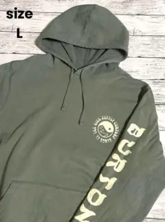 BURTON　L　スウェットパーカー　フーディ　サーファー　バートン