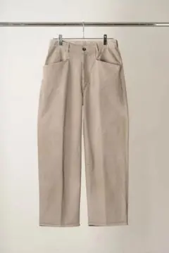 ち*坊様 26SS ANCELLM CHINO WIDE SLACKS ASH - メルカリ