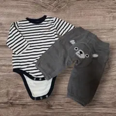 美品/70cm　ベビーギャップ　 ズボン&長袖ロンパース　babyGap　パンツ