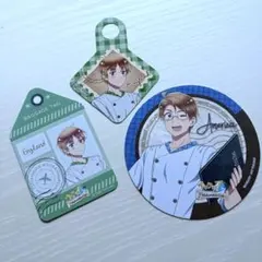 ヘタリア カラ鉄 缶バッジ セット イギリス 日丸屋秀和 『ヘタリア』「つのたりあ」 缶バッジ イギリス | K-BOOKS