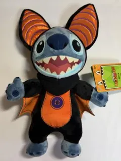 ディズニー スティッチ ぬいぐるみ ハロウィン コウモリ