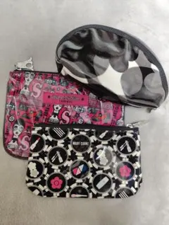 MARY QUANT　ANNA SUI　ポーチ　３点セットのサムネイル