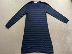 【美品】earth music&ecology 春ニットワンピース