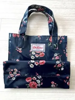 Cath Kidston フラワープリント ハンドバッグ　スモールブックバッグ