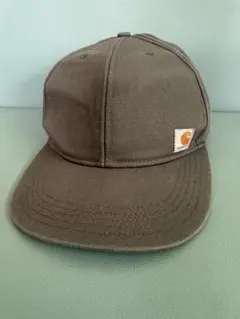 Carhartt カーキ ベースボールキャップ スナップバック