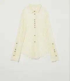 トップス Eaphi TULLE LACE SHIRT 新品 Eaphi TULLE LACE SHIRT長袖シャツ - メルカリ