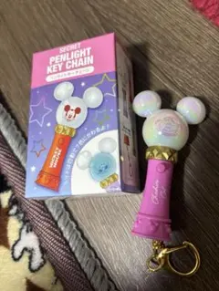 ディズニーストア　シークレットペンライトキーチェーン　チシャ猫