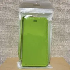 グリーン iPhone手帳型ケース 第2/3世代