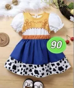 ハロウィン コスプレ 衣装 子供 女の子 カウガール プリンセス　86-92