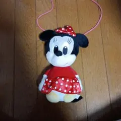 ミニー ぬいぐるみがま口、定期ケースレトロ