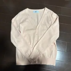制服　カーディガン　ピンク