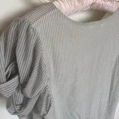 grove ノースリーブ　フリル袖 シャツ