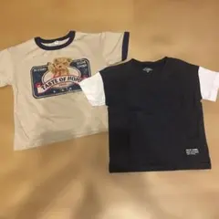 西松屋半袖Tシャツ 2枚セット 95cm