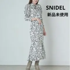 SNIDEL Sustainableボウタイバリエワンピース 新品未使用