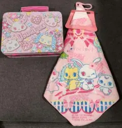 2008年初期Jewelpet 鞄型ケースとループ付きタオル セット