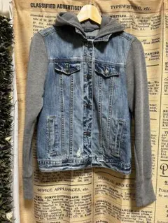 アバクロンビー＆フィッチデニムGジャンフード付Abercrombie&Fitch