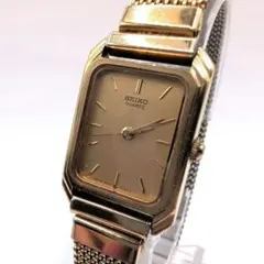 稼働品SEIKO 7321-5370 クォーツ ヴィンテージ レディース腕時計