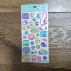 サンリオ　ポップデコパーティー　ラメきらクリスタルシール　はぴだんぶい