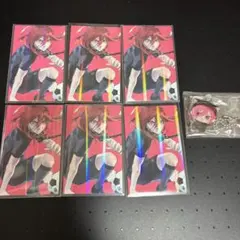 ブルーロック ブルロ 伊勢丹 ホロカ ちびぐるみ お写真キーホルダー 千切豹馬