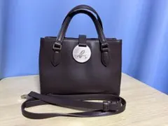 agnes b. 2way ショルダーバッグ ブラウンのサムネイル