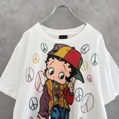 90sUSA製 ベティちゃん BETTY BOOP Tシャツ L相当ヴィンテージ