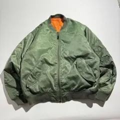 90s MA-1 フライト ブルゾン ミリタリー ボンバー ジャケット USAF