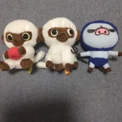 母をたずねて三千里アメディオ・パンパカパンツムシバーキンぬいぐるみ3体セット