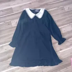 アンクルージュ ワンピース レース襟 地雷系