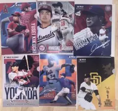 MLBクリアファイルコレクション ６種　バラ売り可