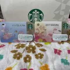 スターバックスカード SAKURA2017 ミニカード