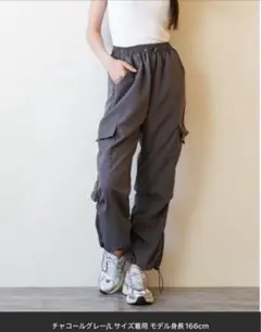 COMON＋ カーゴパンツ グレー