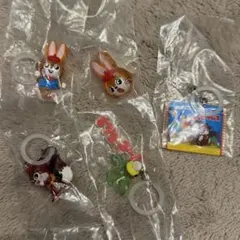 クッピーラムネ めじるしアクセサリー 5種　セミコンプセット