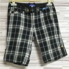 【美品】バーバリー ハーフパンツ バーバリーチェック ボトムス レディース