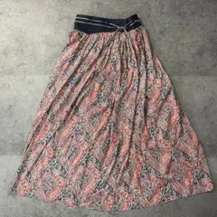 Lois CRAYONロイスクレヨン ペイズリー ロングフレアMコットン100%のサムネイル