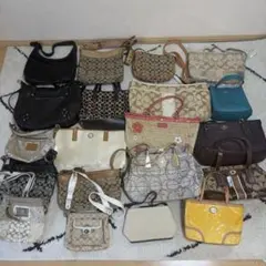 COACH コーチのみ シグネチャー 等 ショルダーバッグ 20点セット
