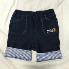 MIKI HOUSE ネイビー パンツ 80cm　キッズ ベビー服キッズ