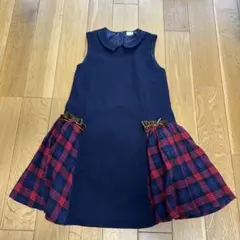 petit main ワンピース ジャンバースカート130cm