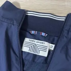 TORY SPORT ネイビー ウィンドブレーカーXS