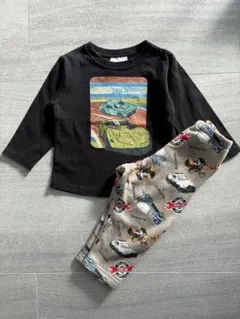 長袖カットソー、パンツセット【80-90】