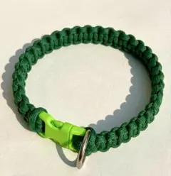 【オーダーメイド】 小型犬用 パラコード 首輪 ハンドメイド