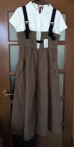 【新品】neuf cent neuf ジャンパースカート