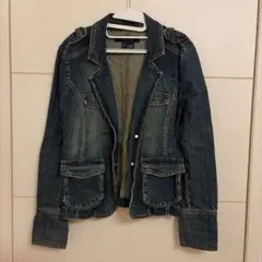 【最終値下げ】ZARAWOMAN ヴィンテージ デニムジャケット Lサイズ
