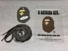A BATHING APE 靴ひも　シューレース　ラブジェネ　チェック　靴紐のサムネイル