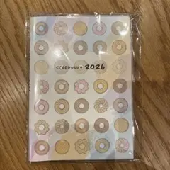 SCHEDULUN 2026 スケジュール帳 ミスド　ミスタードーナツ