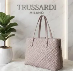 TRUSSARDI MILANO トラサルディ キルティング トートバッグ