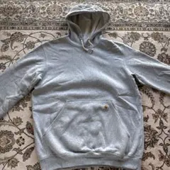 Carhartt グレー フード付きパーカー M