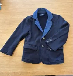 【美品】DIESEL ディーゼル　ブラック✖️デニムカラー　お洒落ジャケット100