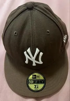 【タイムセール中】ニューヨークヤンキース キャップ ブラウン