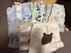 西松屋 Gap 半袖肌着 ロンパース　80cm